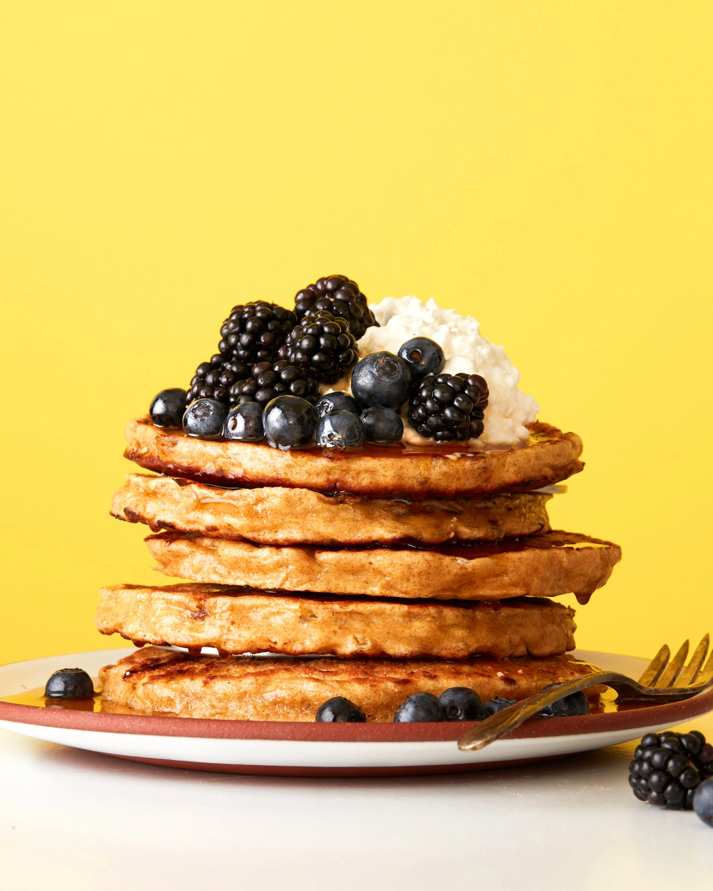 protein pancakes with cottage cheese — good culture