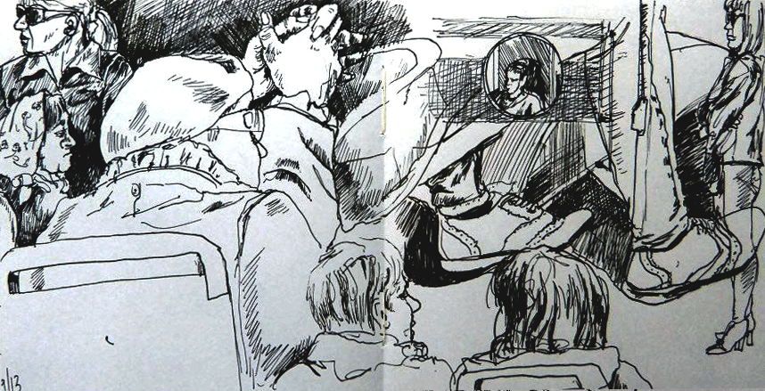 bus sketch