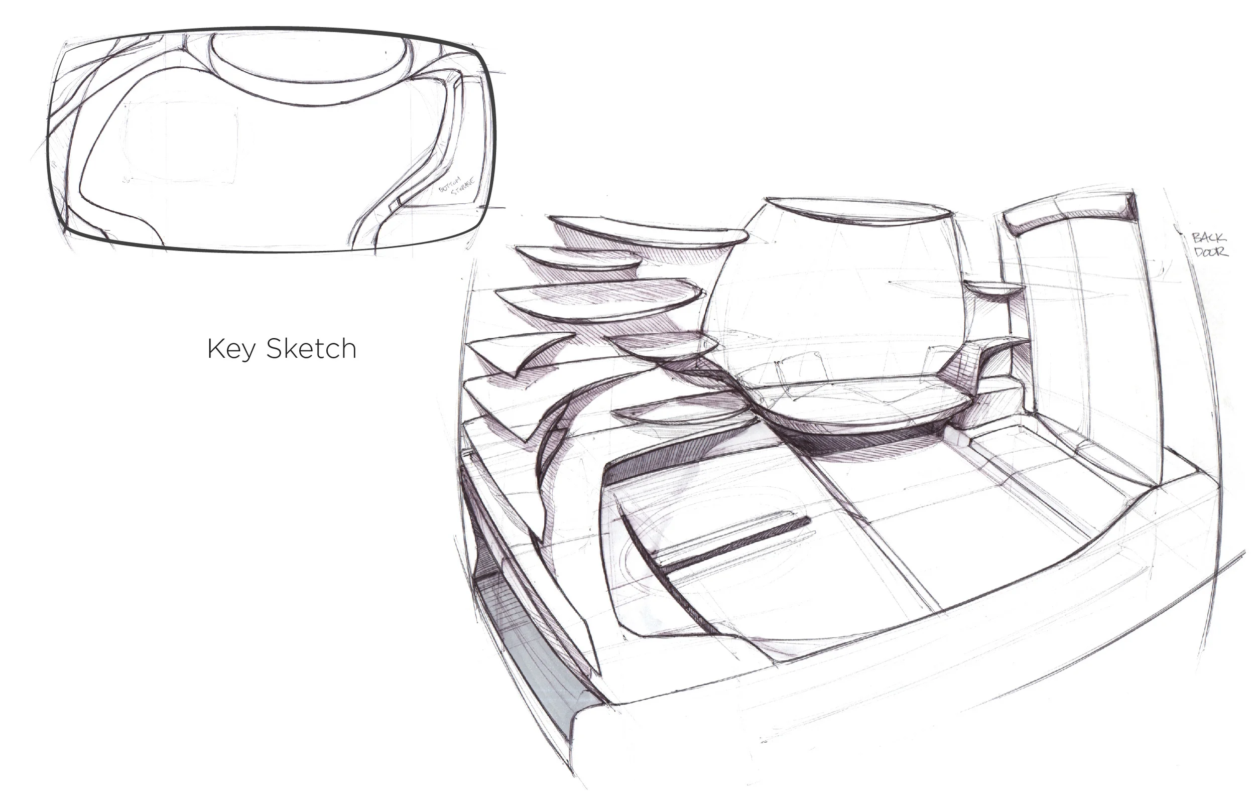 The basic design concept for the interior