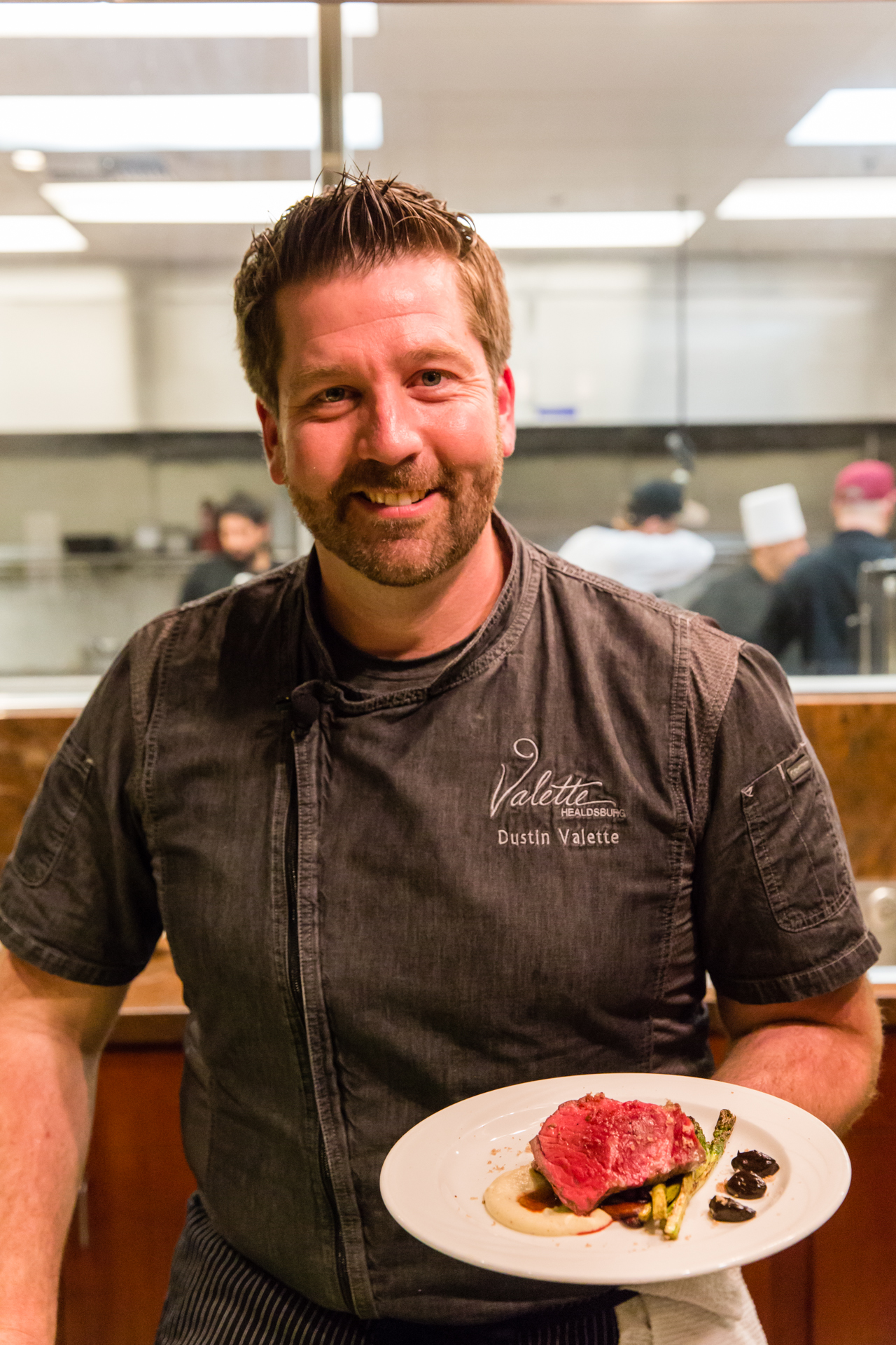 Chef Dustin Valette, Cooking at Homeward Bound, Steak; Photo by Neely Wang @neelywang.jpg.jpg