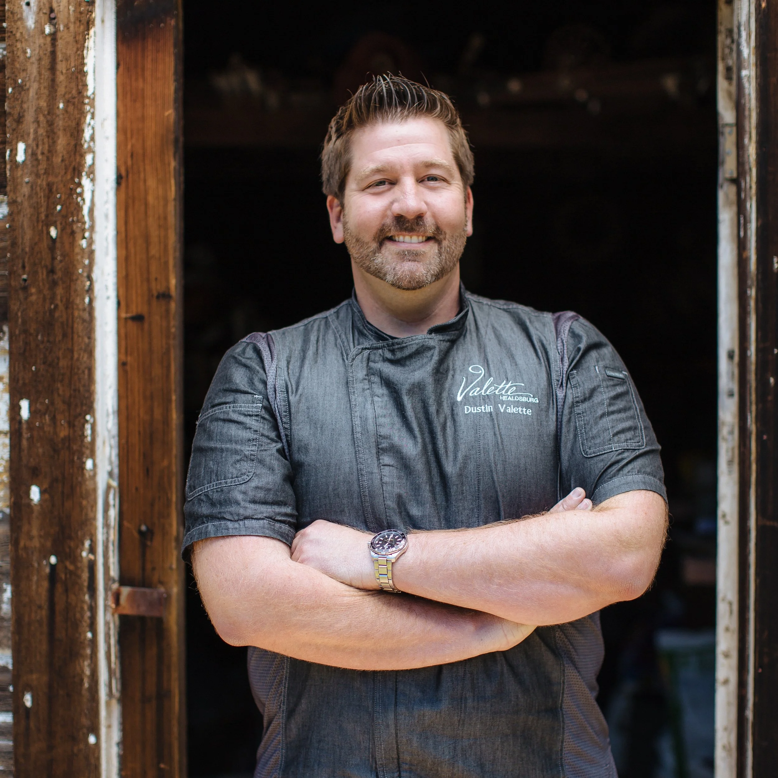 Chef Dustin Valette, Chef-Owner of Valette Restaurant, Healdsburg