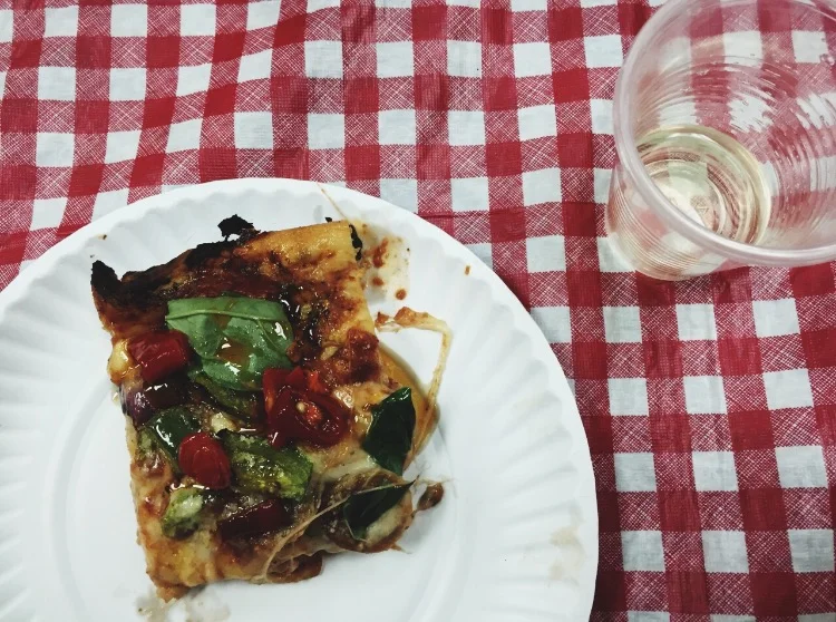    the spot: &nbsp; DI FARA PIZZA    the neighborhood: &nbsp; Coney Island, Brooklyn    when and why to go: &nbsp; For the best pizza New York has to offer. This place is a trek. And it looks like a hole in the wall. But the pizza is good (SO GOOD!).