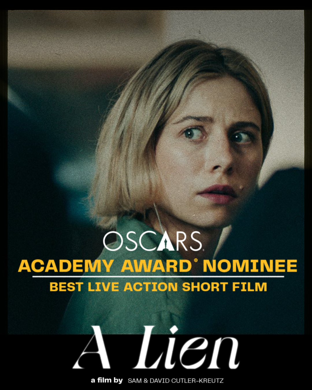 'A Lien' officially nominated for 97th Oscars!