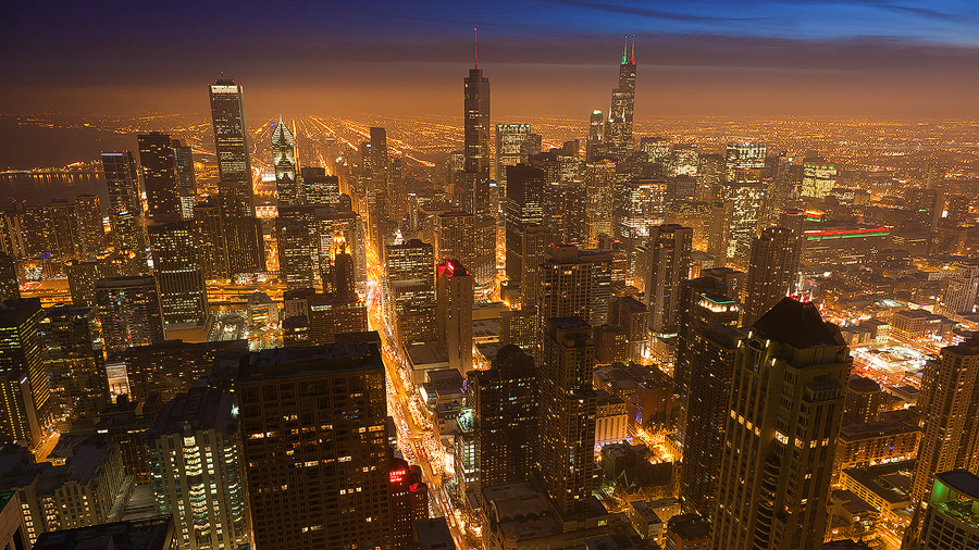 Skyscrapers in Chicago, Illinois, USA