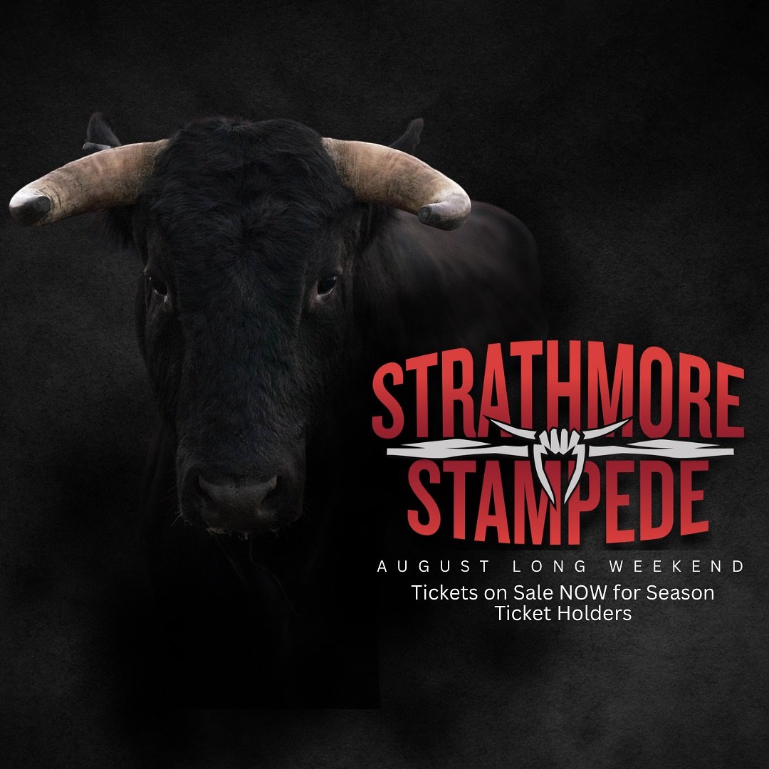 Tickets are on sale NOW for season ticket holders! 

Season ticket holders- check your emails for a link to renew your seats 🤠

#strathmorestampede