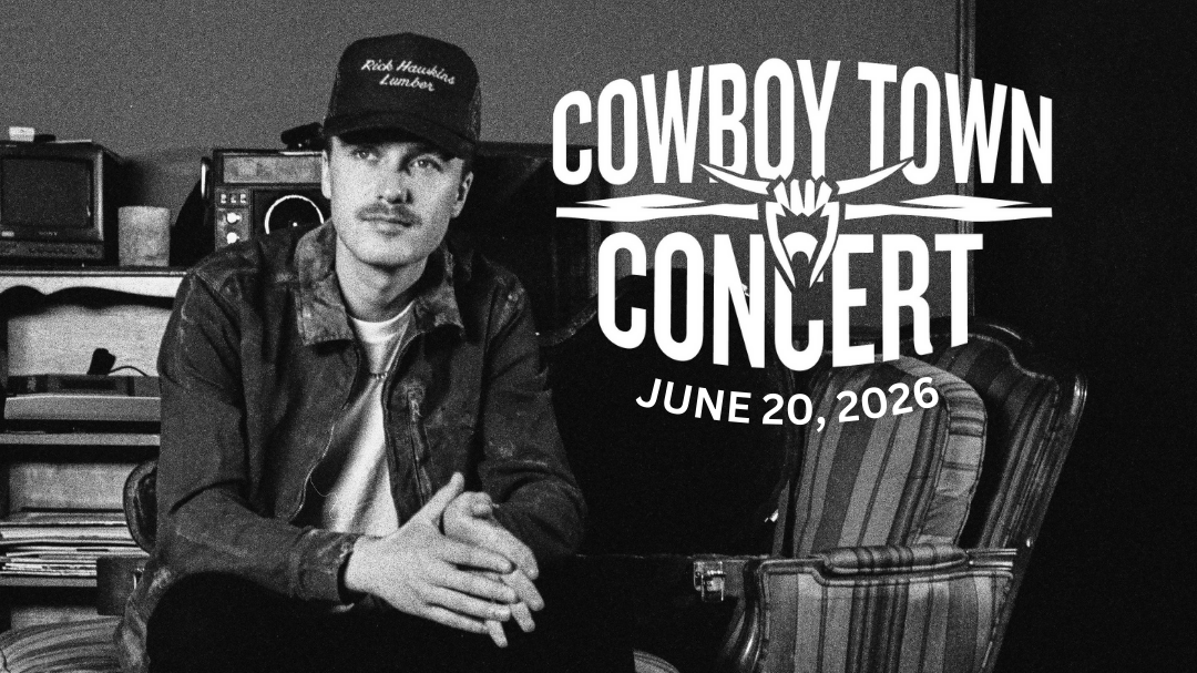 2026 Cowboy Town Concert Announcement 
