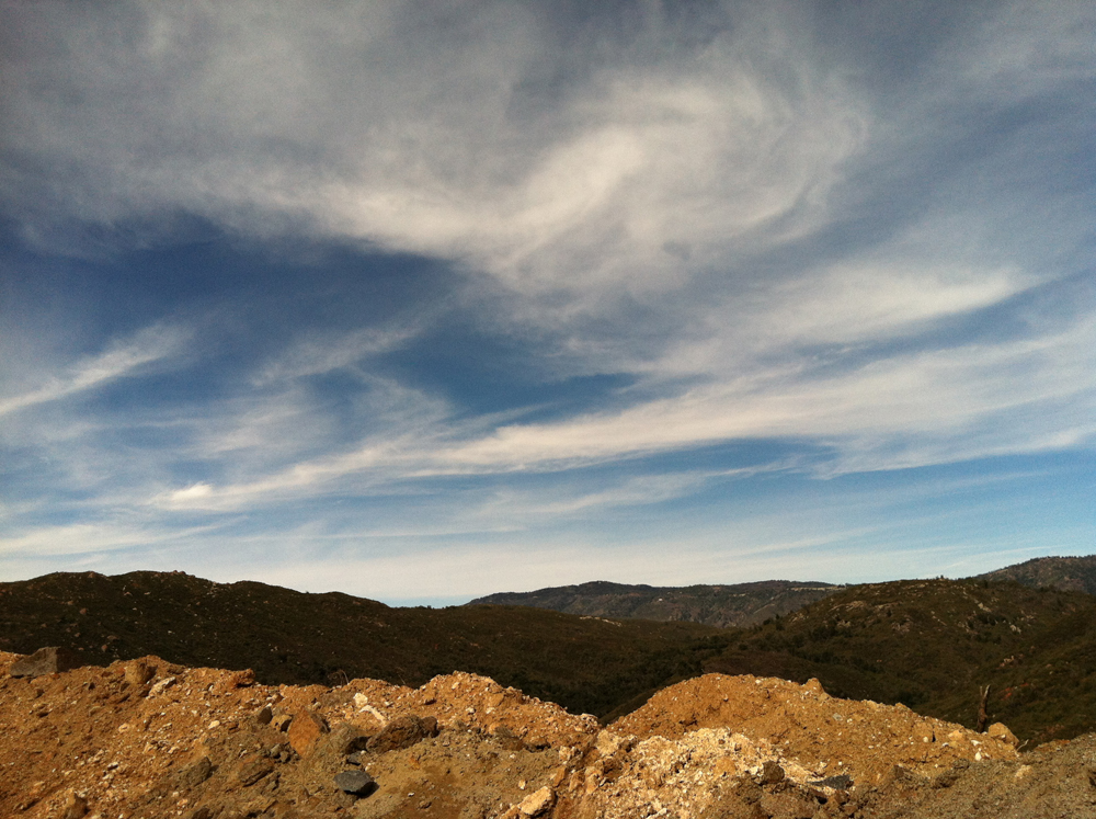 The panorama is captured at the Esmeralda Mine. Click to enlarge.