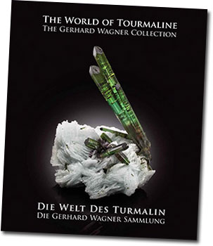 Released at the Tucson show this year, the above volume memorializes Gerhard Wagner's impressive tourmaline collection, which will be auctioned later this spring. The bilingual book features 379 beautiful color images by photographer Mark Mauthner and is available in a deluxe and standard edition by BlueCap Productions.