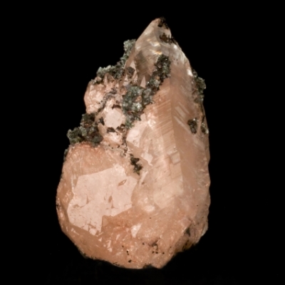 Calcite with copper inclusions