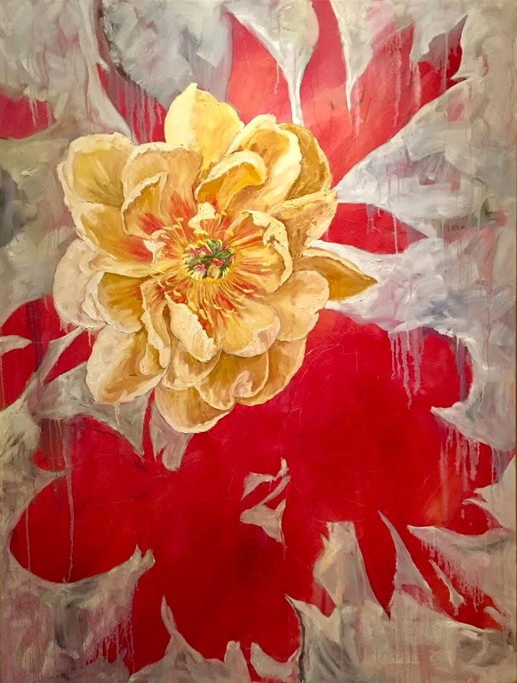 Yellow Peony, Space