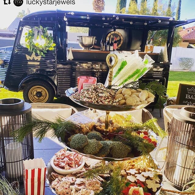 #Repost @luckystarjewels ・・・
Rise &amp; Shine With us for some holiday shopping &amp; morning mimosas provided by @theduketruck at our first ever holiday sample sale.  Come hungry !
Grazing boards courtesy of @noshboard &amp; @harmony_boards 
Our pop