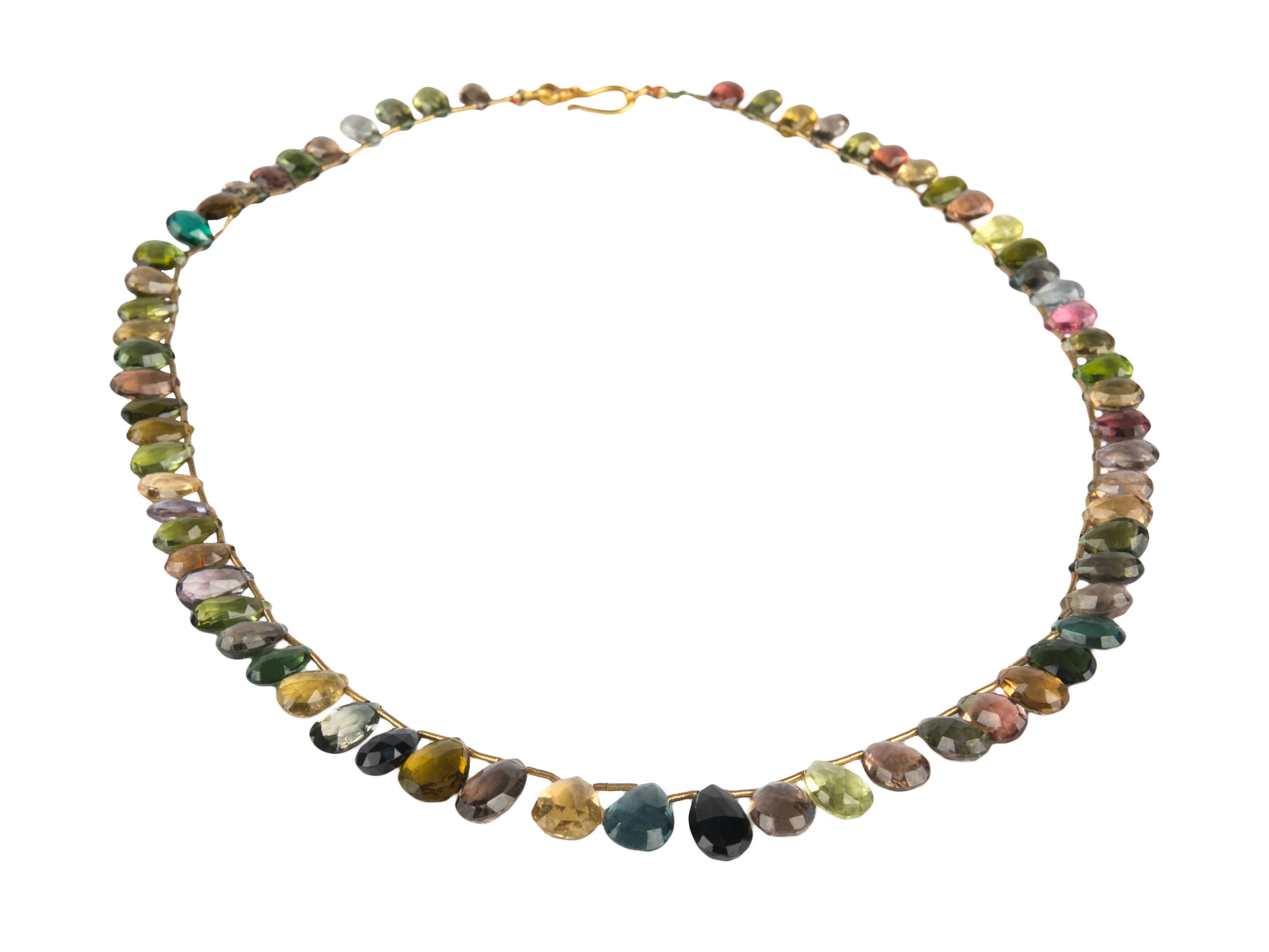 Rare-Color-Tourmaline-Teardrop-Bead-Necklace-with-18kt-Clasp.jpg