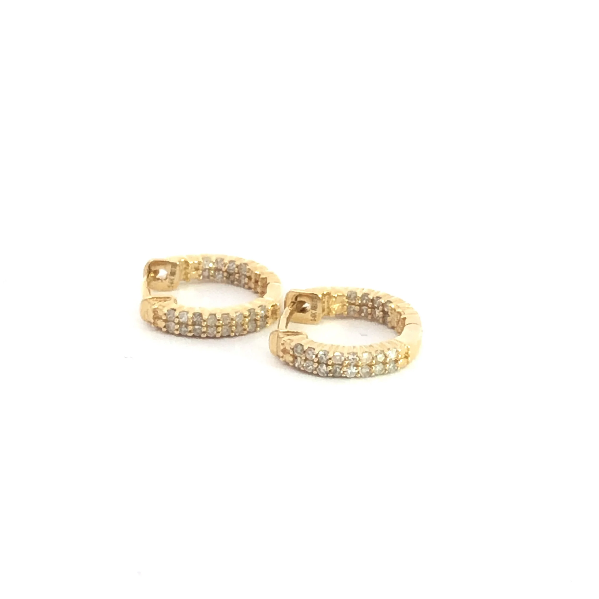10.3024-14kt. Yellow Gold Hoop Earrings with Diamonds.jpeg