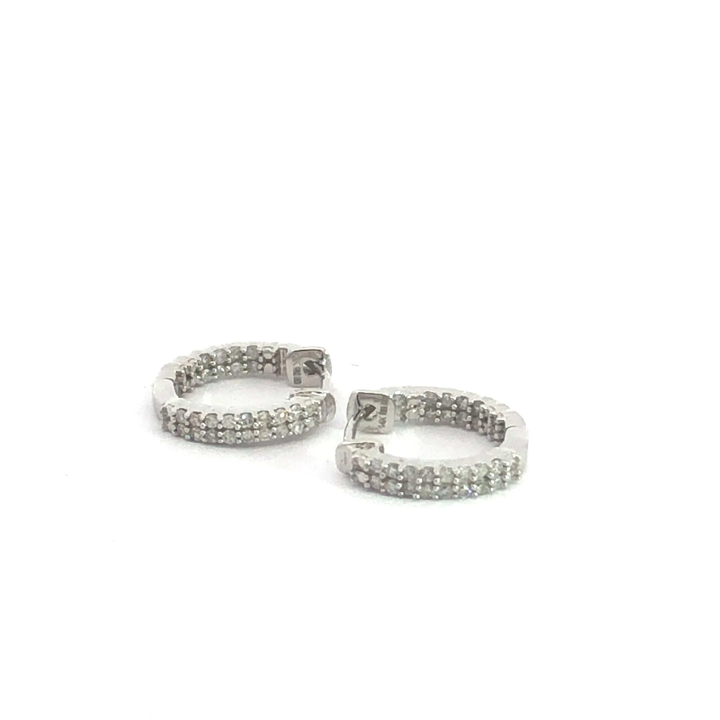 11-3024-14kt. White Gold and Diamond Hoop Earrings.jpeg