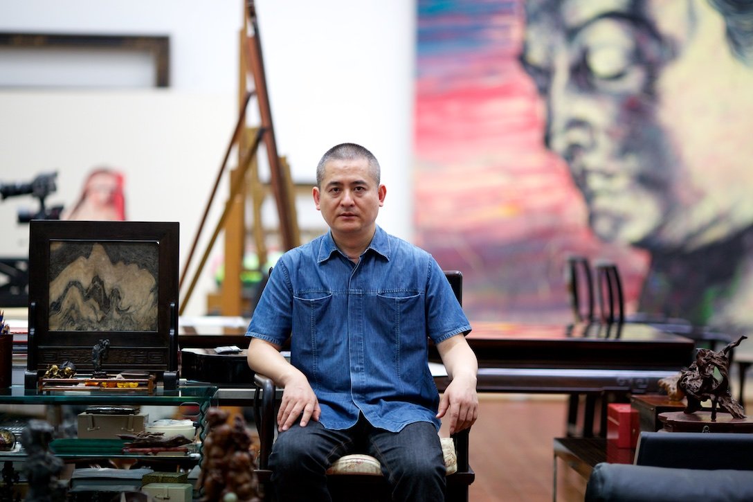 Ben McMillan - Zeng Fanzi - Artist - China 2.jpg