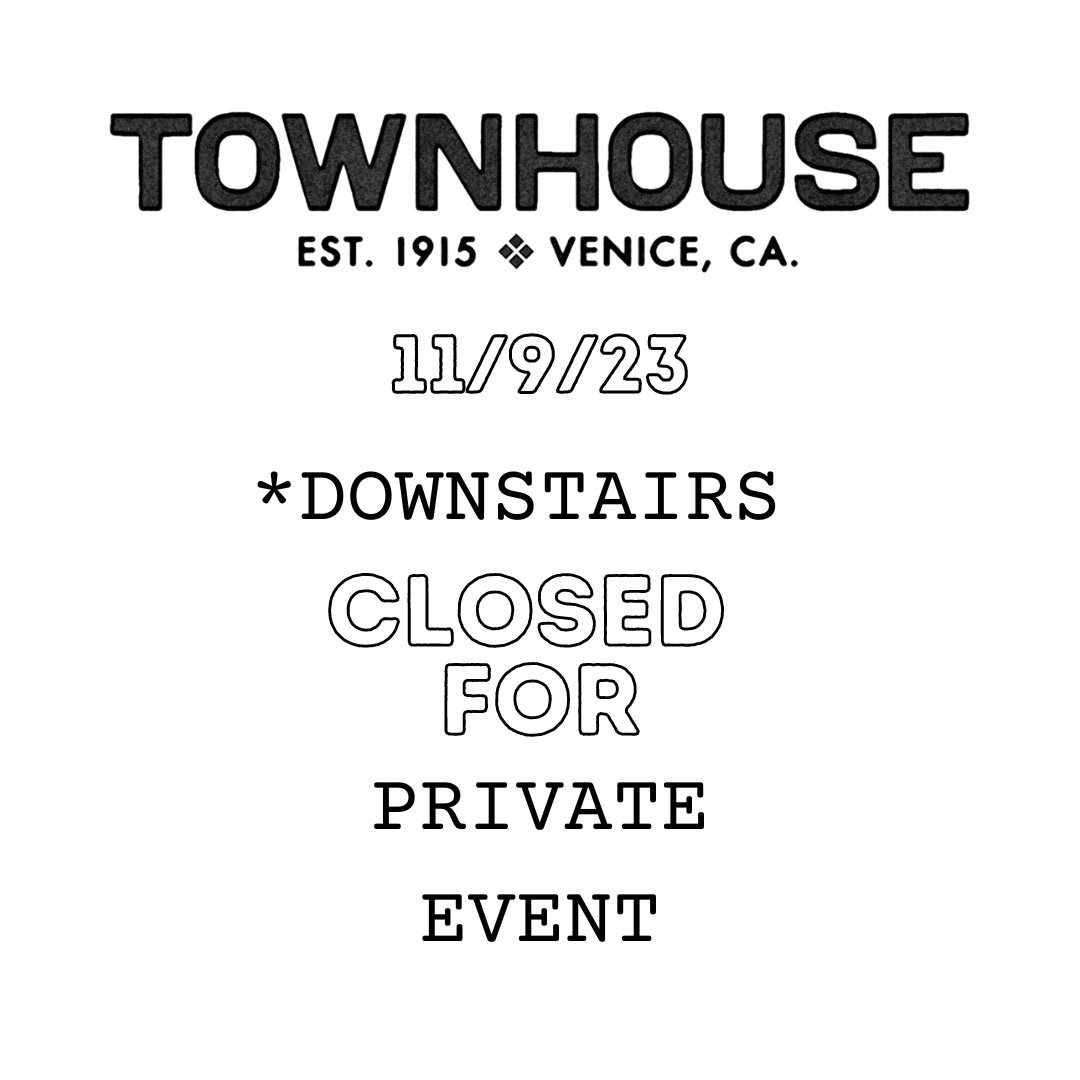 Events  Town House