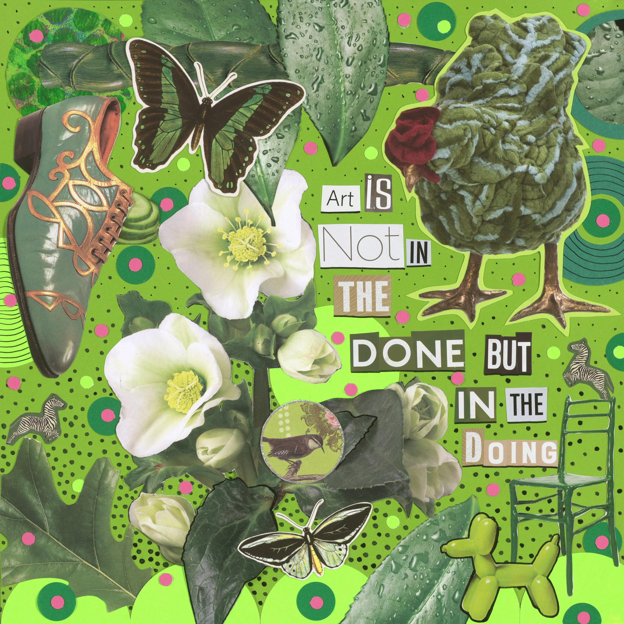 Art is Not in the Done But in the Doing