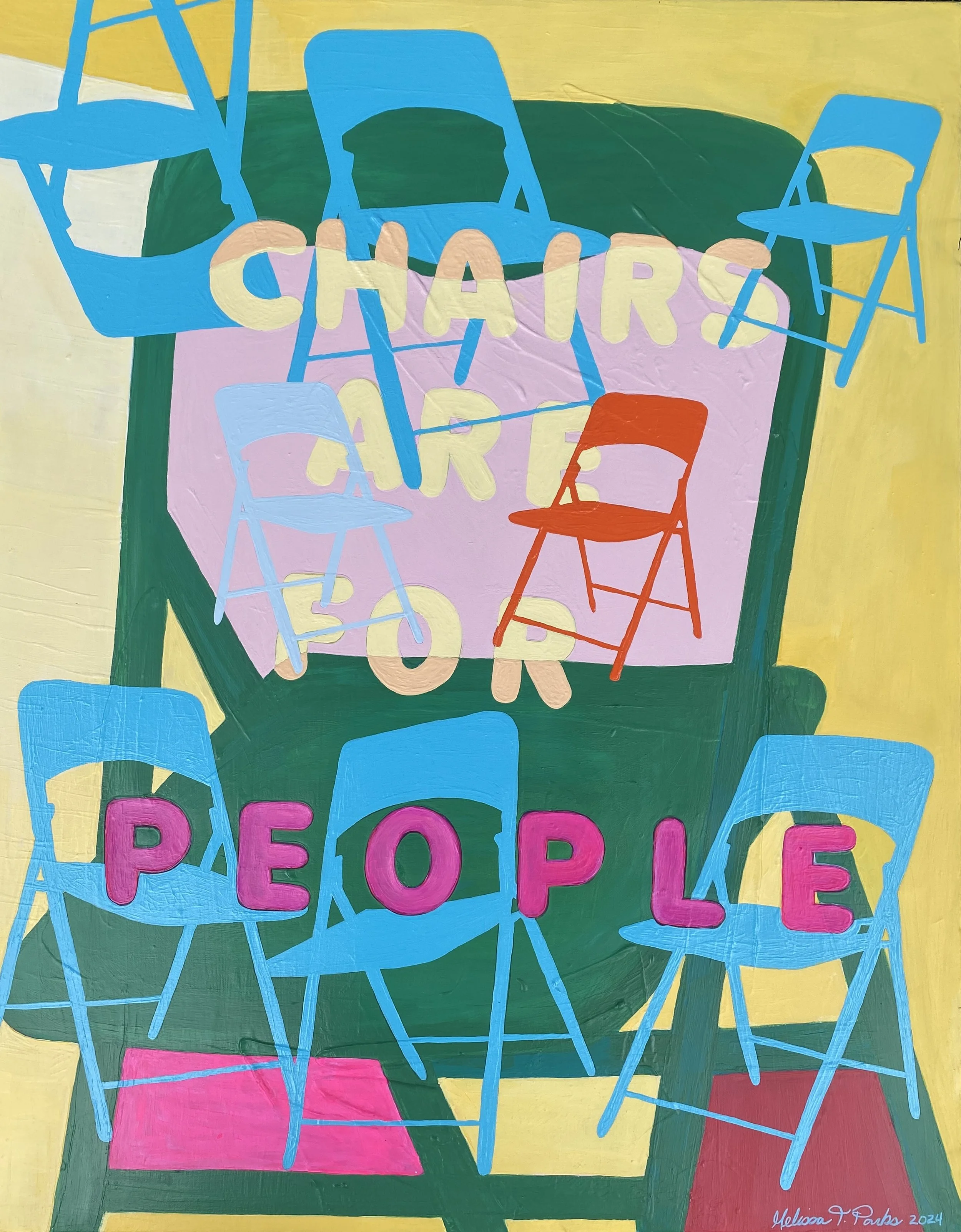 Chairs are for People