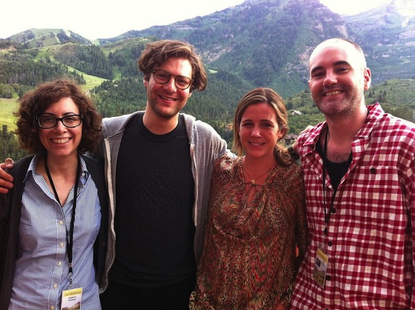 The "Rich Hill" Team: Jessica Dorfman (Lab Asst. Editor), Andrew, Tracy, Jim