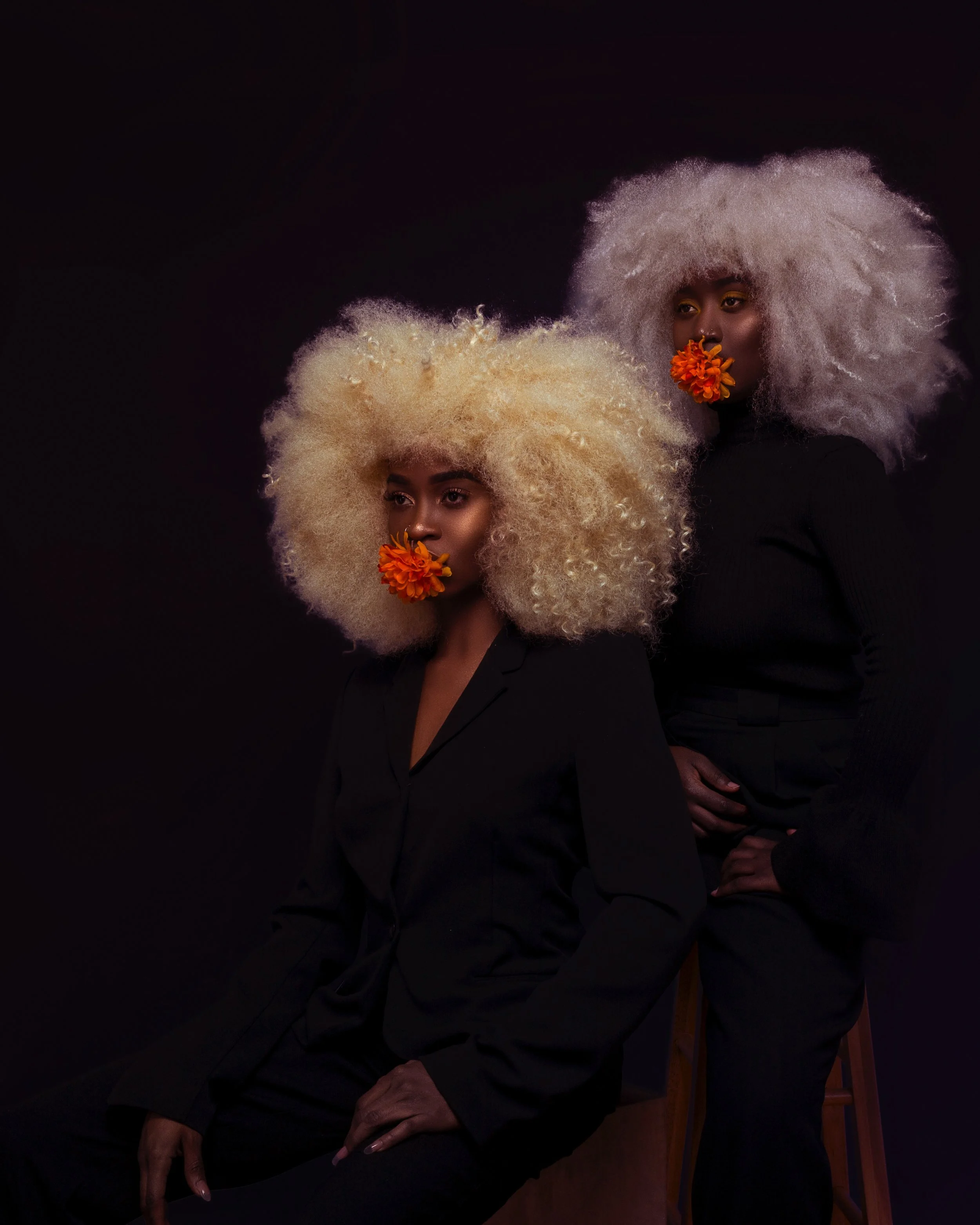 Nneka Ibeabuchi and Jamesetta Brisbane