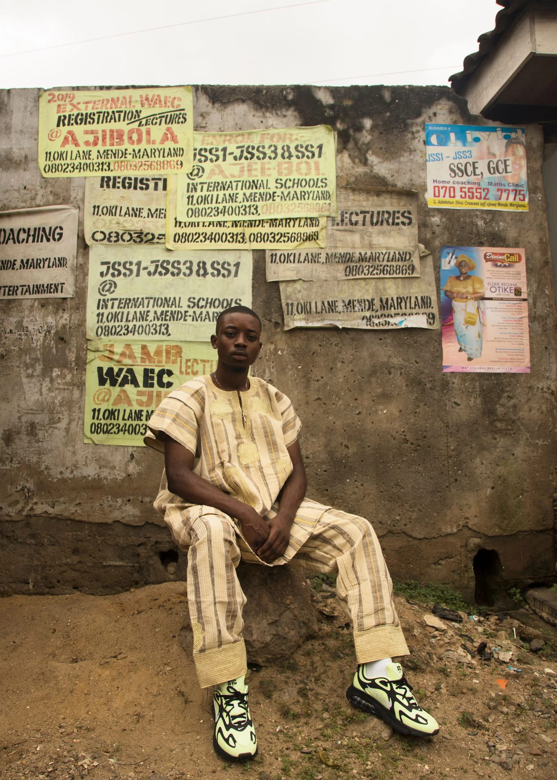 Nigerian-born Project 96 founder Peter “PetahJay” Johnson, captured by Stephen Tayo.