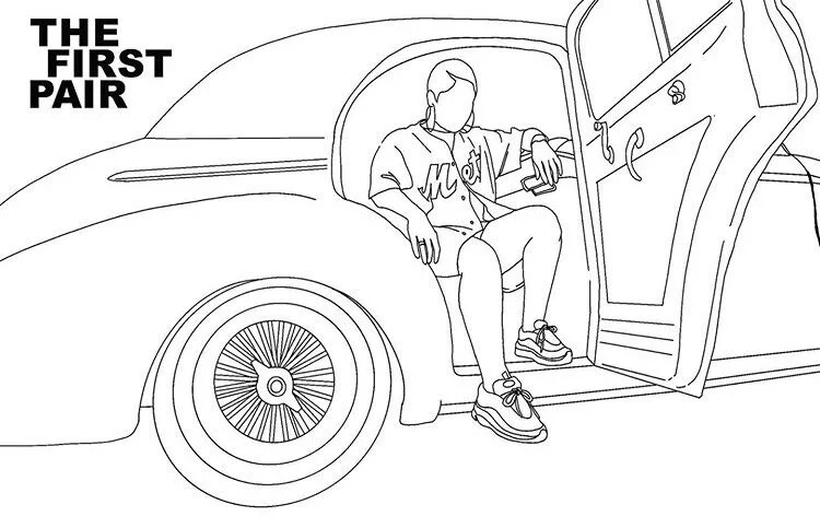 Courtesy of The First Pair coloring book.