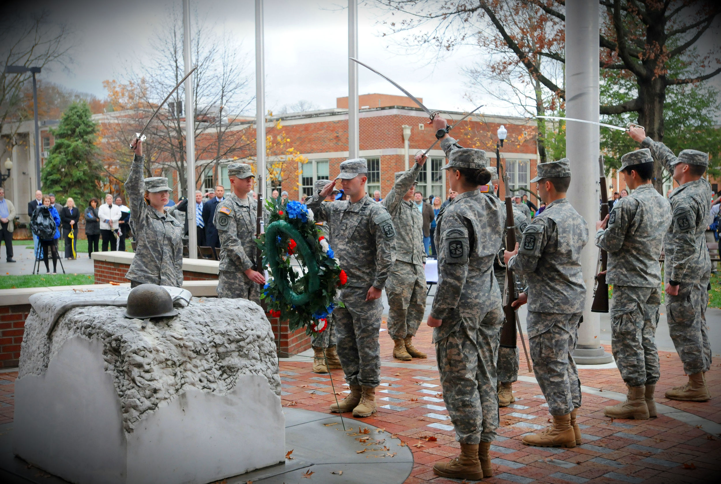 ETSU Veterans Memorial Dedication Ceremony