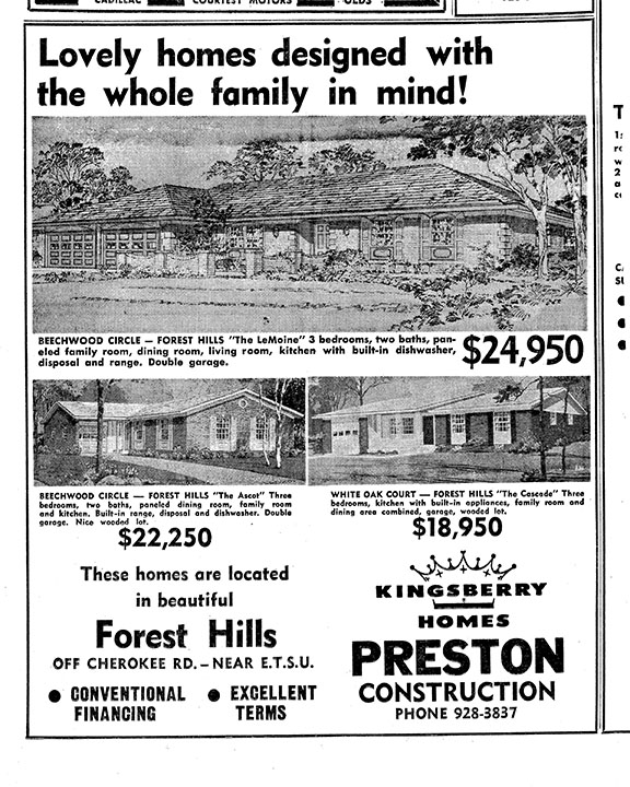   Preston Construction began building spec homes in the Forest Hills subdivision, and began a partnership with Kingsberry Homes. Two years later, Preston began building custom homes.   