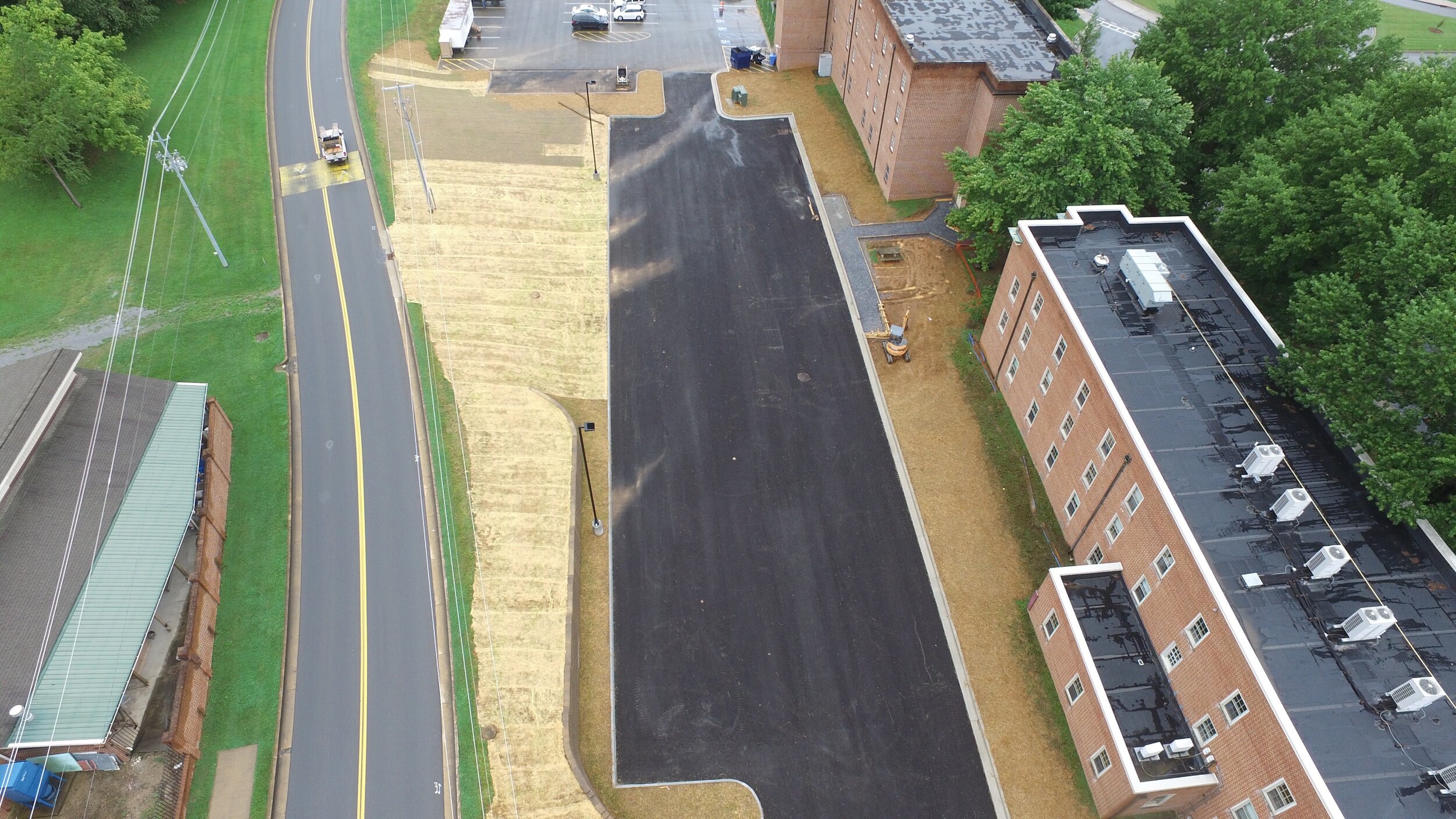 ETSU Dossett Parking Lot