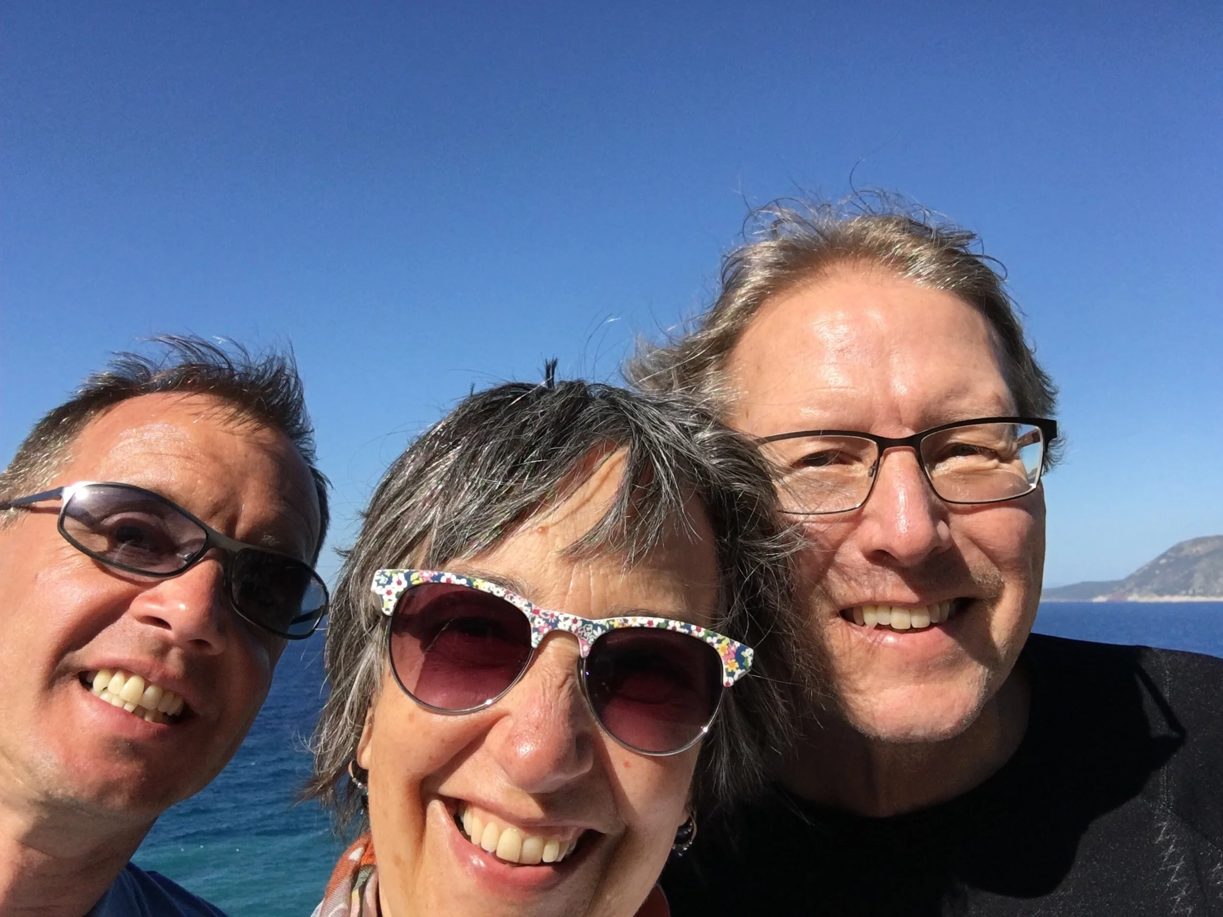 Bob, me and nephew Al