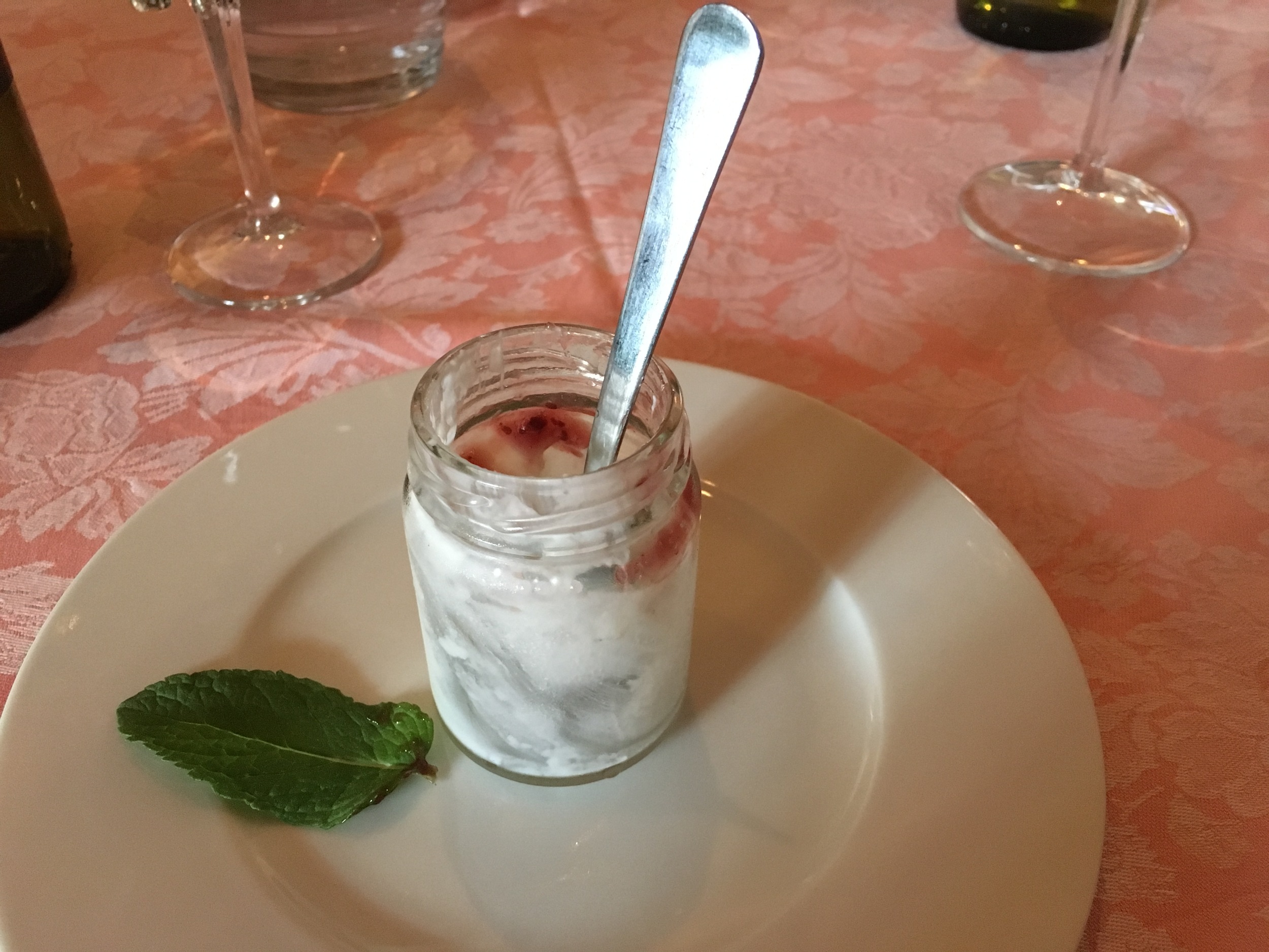 My empty pannacotta, and a cute new use for random glass jars