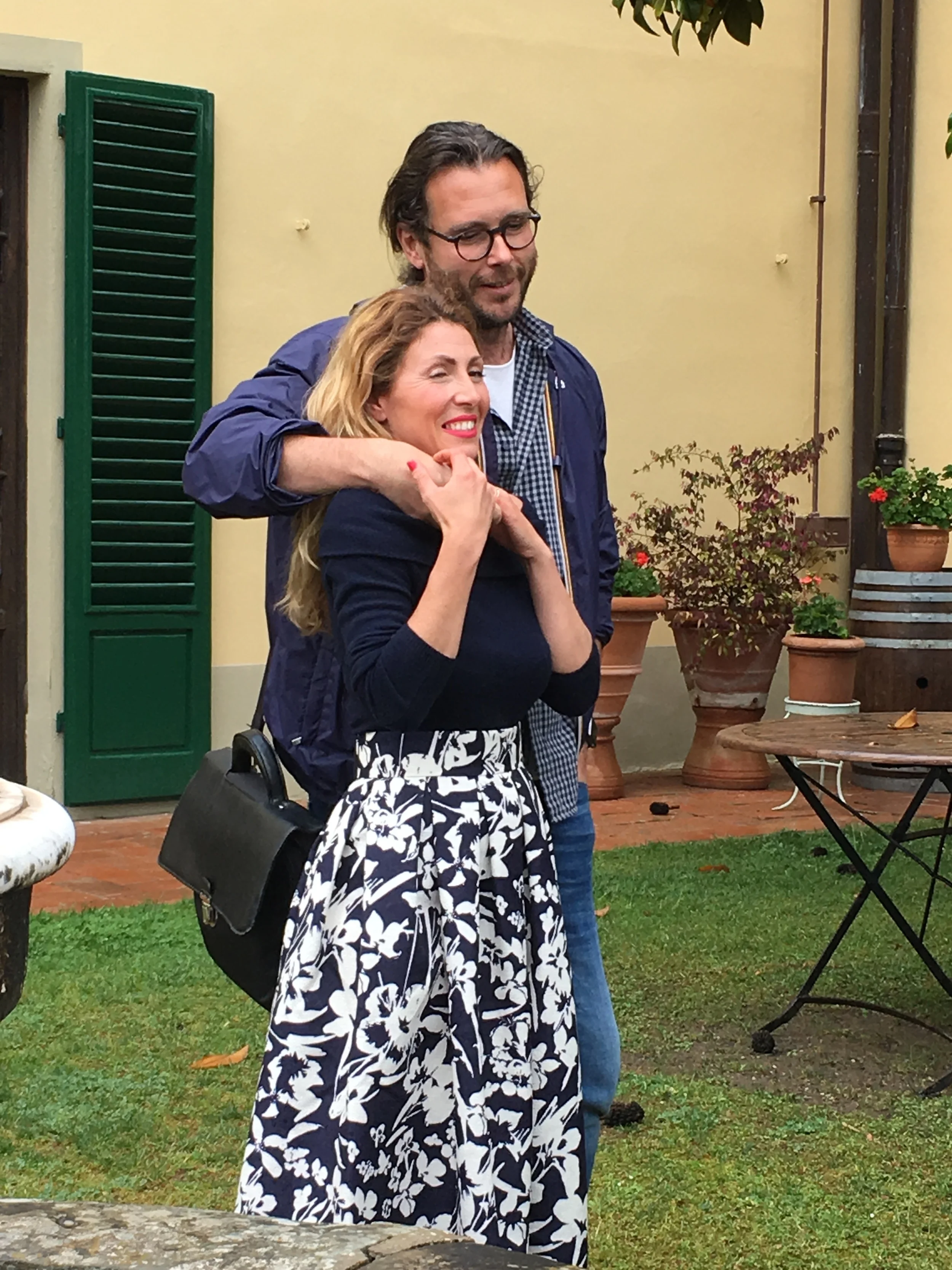Our charming tour guide and his lovely wife 