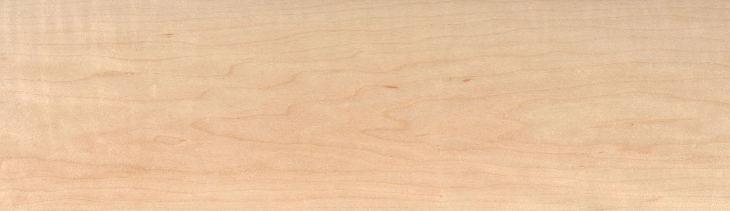 A strong and dense timber with a close fine grain, Hard Maple features deliciously creamy colourings with an occasional fleck of brown. ( Also known as Rock Maple)