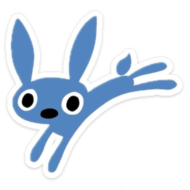 Hop in this week and show this post for a free Blue Bunny sticker! Until April 2!