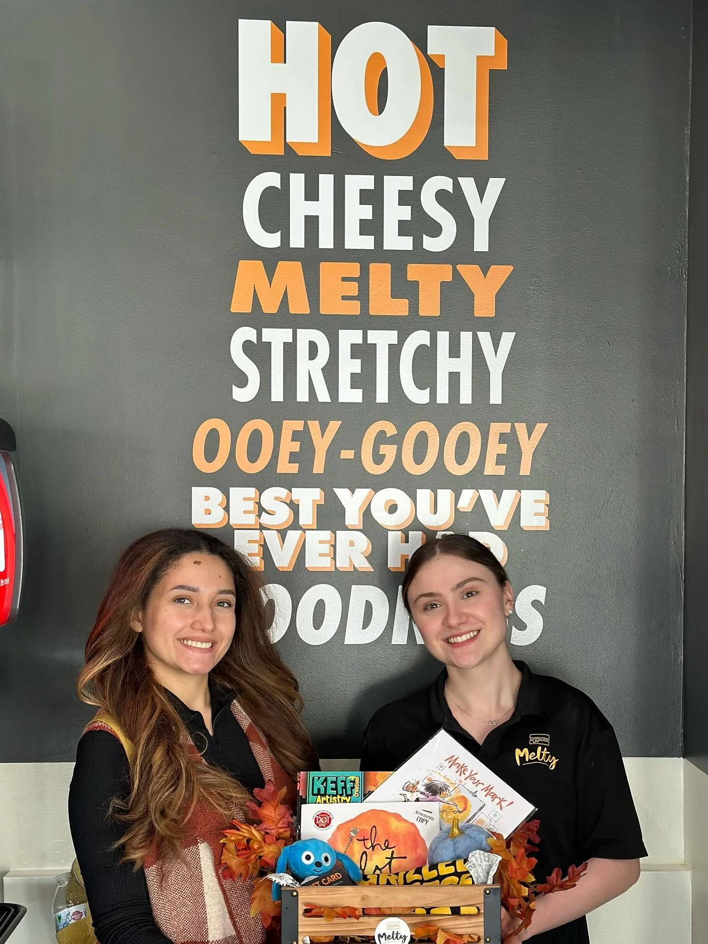 Our friends at @meltydedham are super excited to serve you a Dot Melty sandwich during Dot Day Dedham tomorrow!
25% off a kids’ Dot Day meal if you show them a dot you made. Dot making activities available at the store.
Enter to win the Melty&