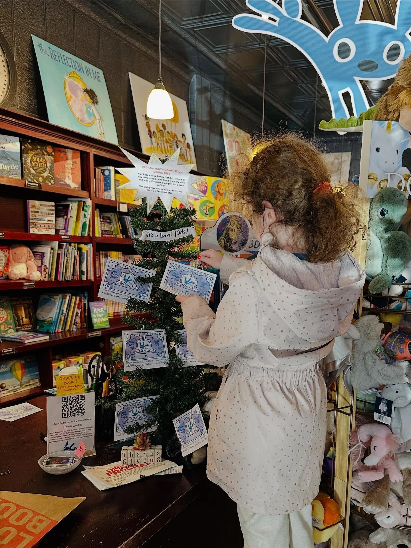 Thank you to our friends who visited &amp; shopped at the Blue Bunny and Mocha Java this weekend! We&rsquo;ve been so happy to see you! As a young friend reminded us, &ldquo;One act of good will always sparks another one.&rdquo; 
📚☕️💙⚡️😊