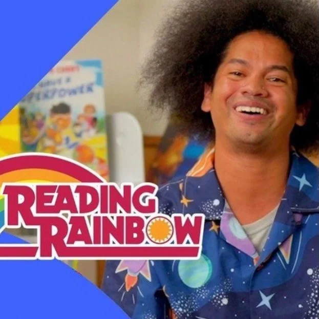 Guess who is making a surprise appearance at our bookshop 9am in @dedhamsquare Sat morn? The new host @readingrainbow - @mychal3ts 💕✨🥳 @peterhreynolds @fablepaul @nancytupperling and @ms.kierstensmusicroom will join the fun! Don&rsquo;t miss this c