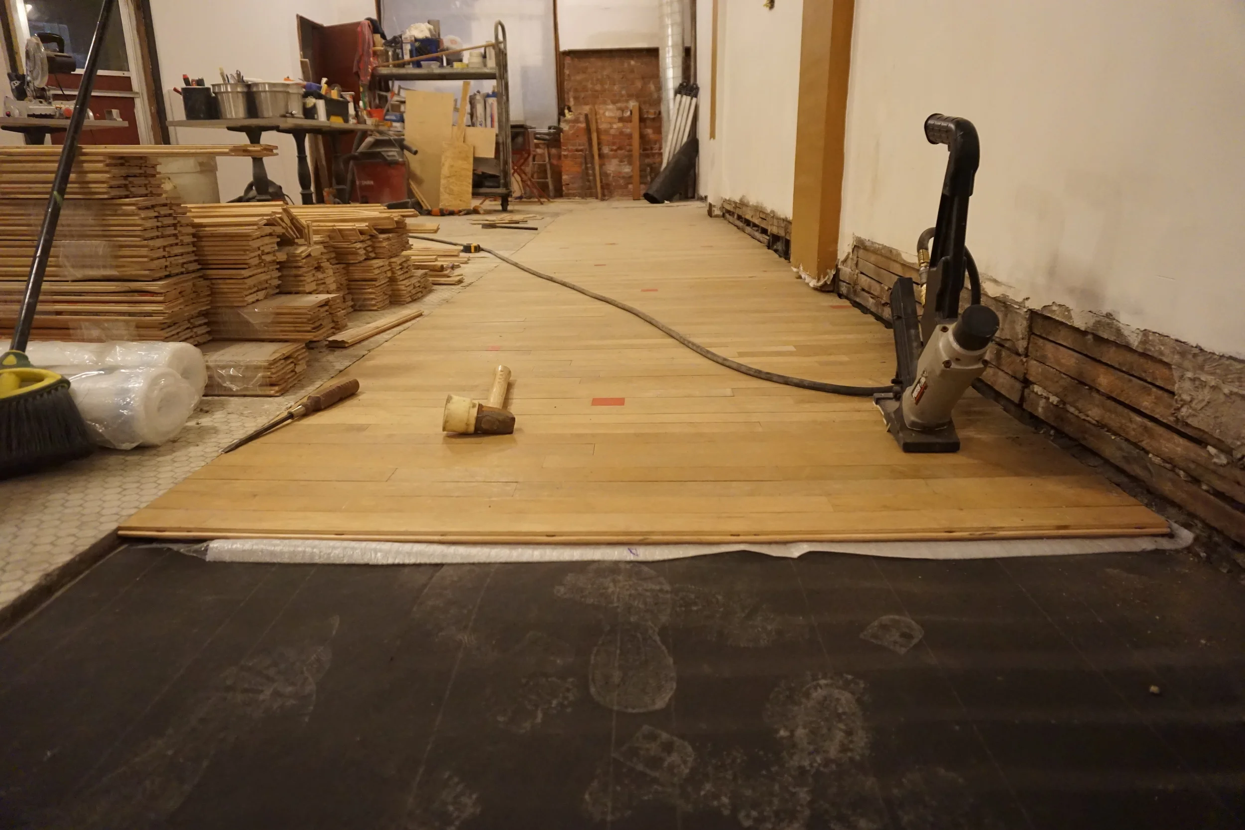 wood floor with tools.JPG