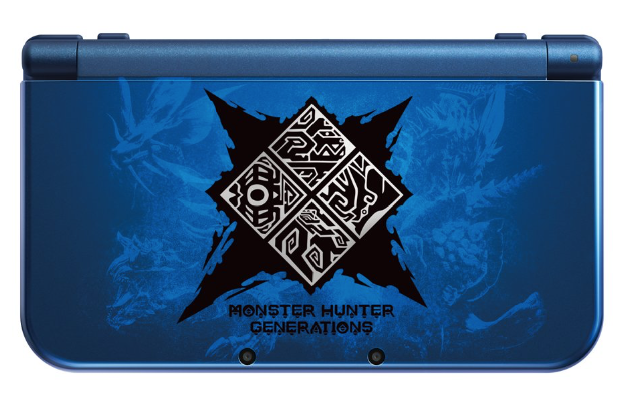 Limited Edition *new* 3DS XL Monster Hunter Generations theme