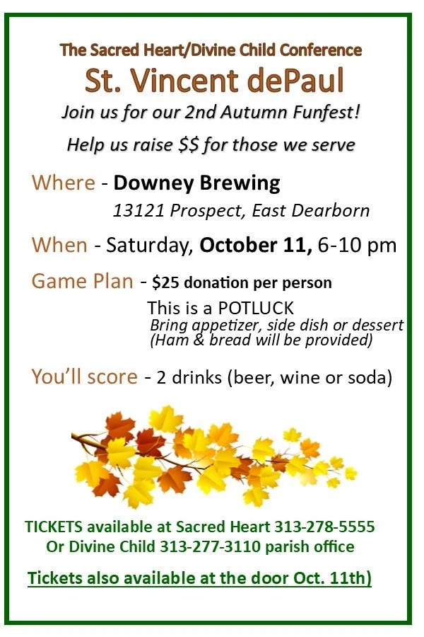 St Vincent DePaul Fundraiser