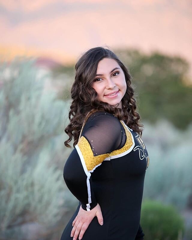 Dance photography is particularly close to my heart because I spent many years dancing and coaching. I was so excited to photograph this St. Pius Dorado beauty in the desert with the watermelon mountains. It's not too late to slip back into your unif