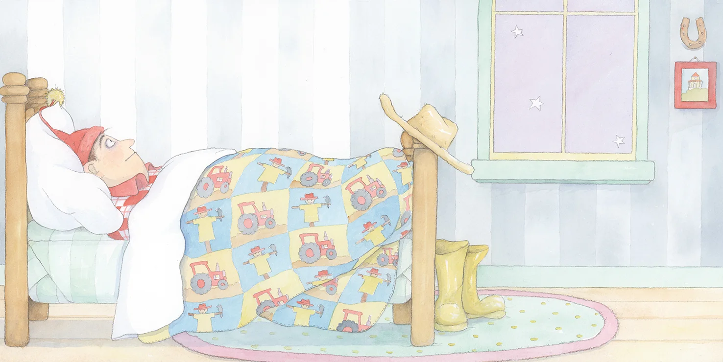 ...but it was so NOISY outside his window.