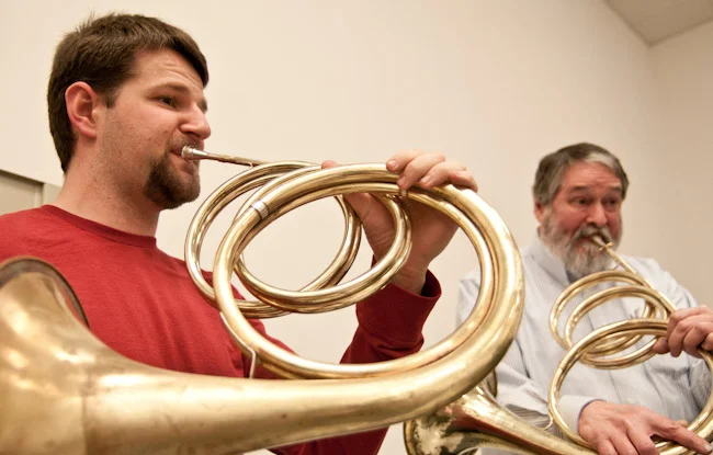 Telemann Duo Concerto performance with Lowell Greer