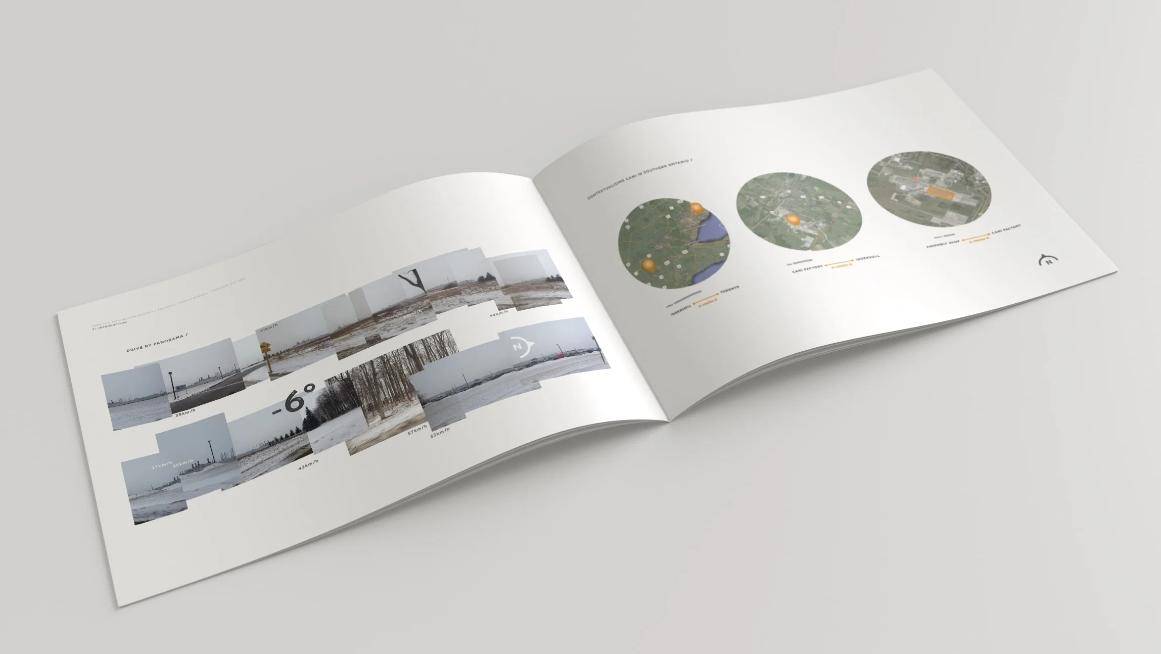 Contextual Pages: Left - CAMI drive by / Right - Contextualizing within Southern Ontario 