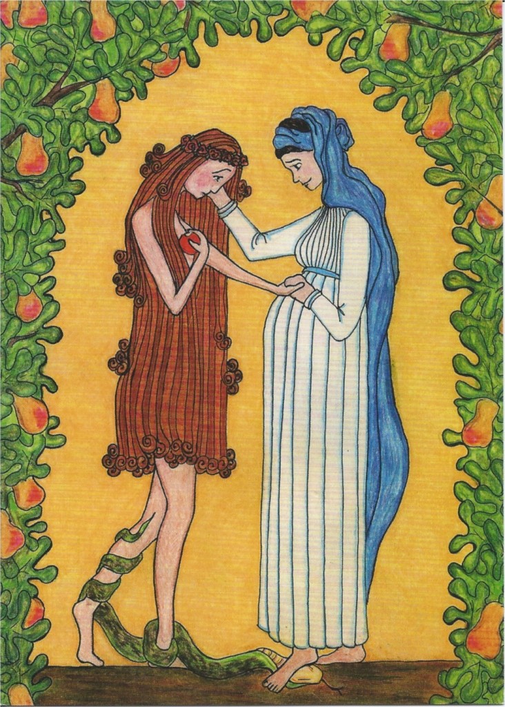 "Virgin Mary Consoles Eve" - Sister Grace Remington