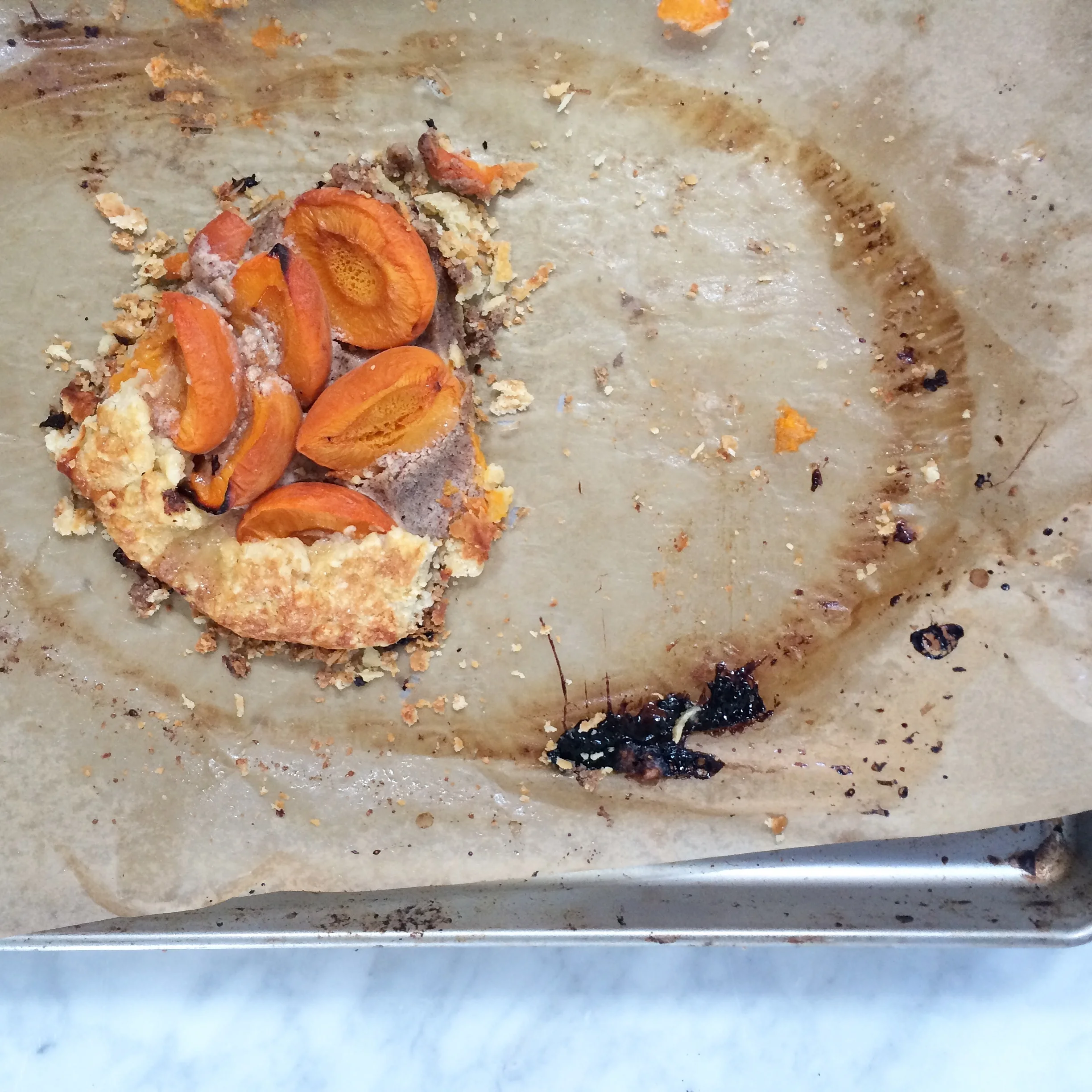 Hazelnut Frangipane Galette