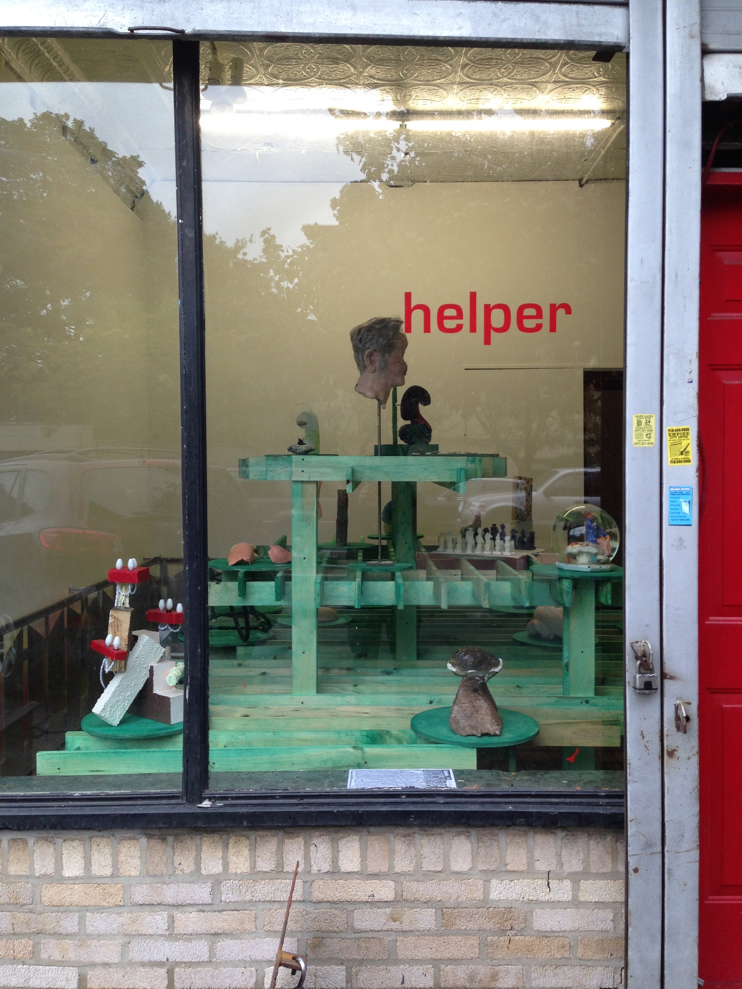 'SHROOM SHOW' AT HELPER ORGANIZED BY NICHOLAS MOENICH 2016