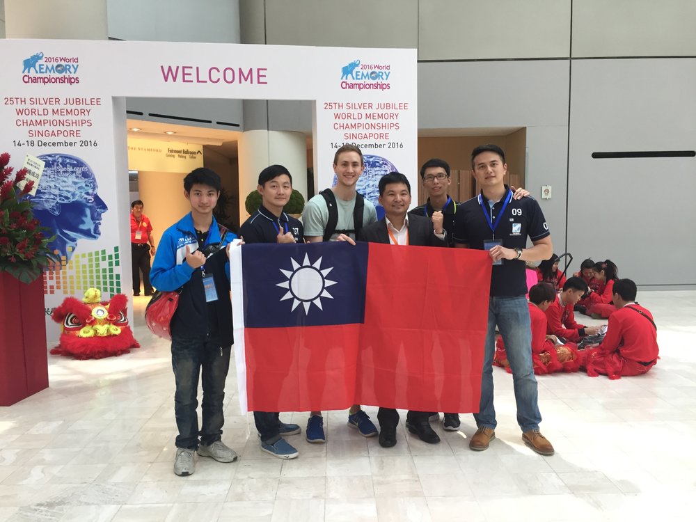With Team Taiwan: Chunlin, Qingwan, Ken, Hungli, and Yuming