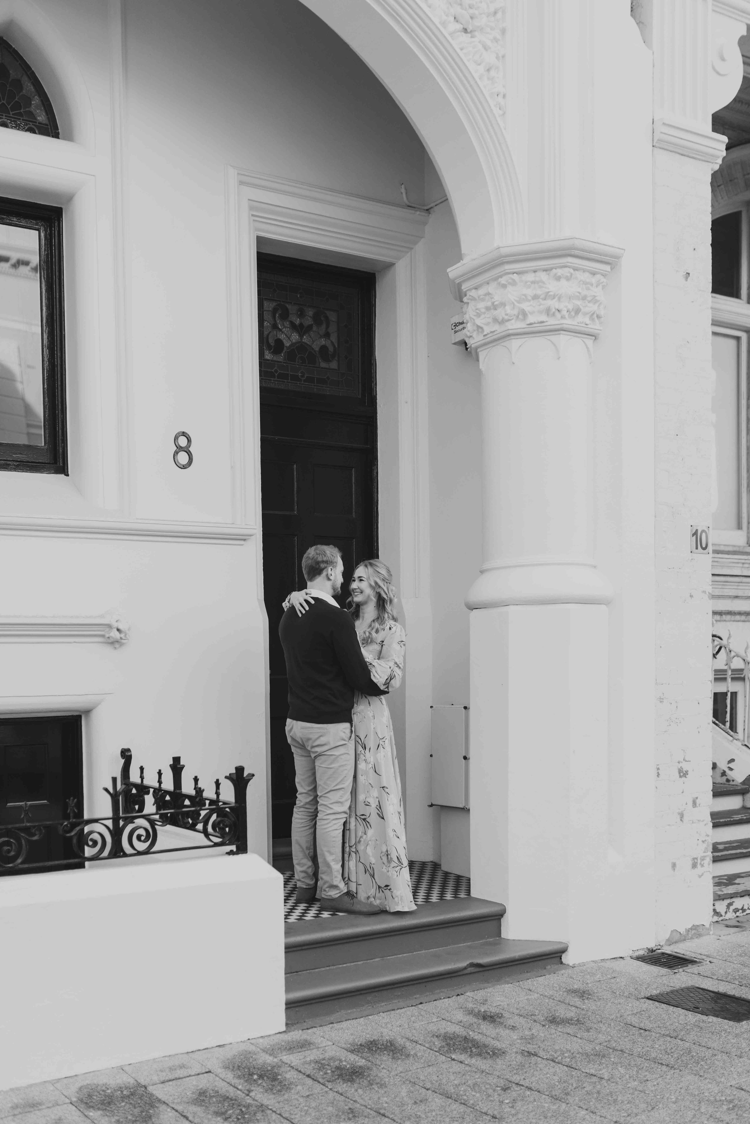 Fremantle winter Engagement Session b&w small-2.jpg