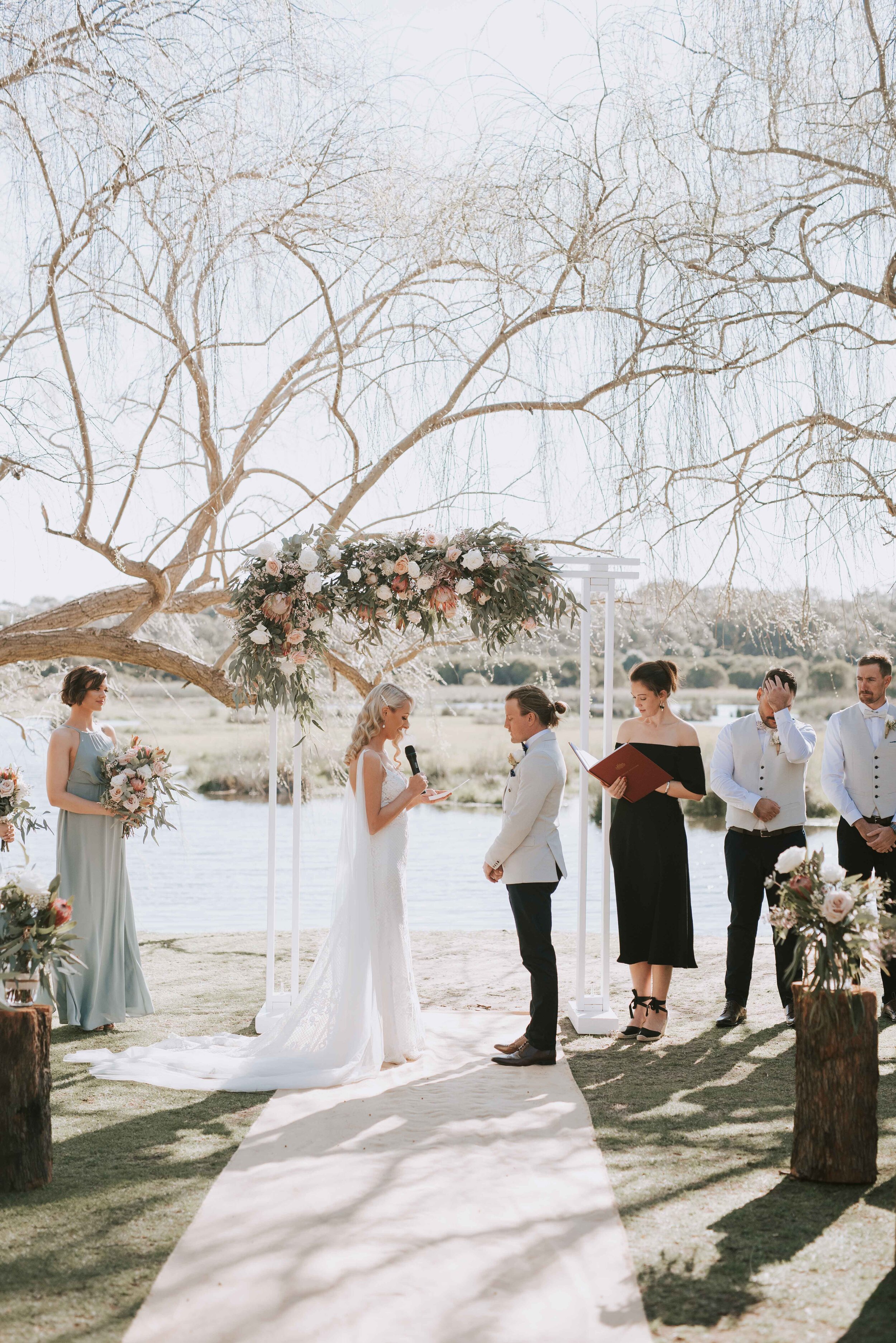 Yanchep park beautiful spring wedding | Perth wedding photographer Amy Skinner-380.jpg
